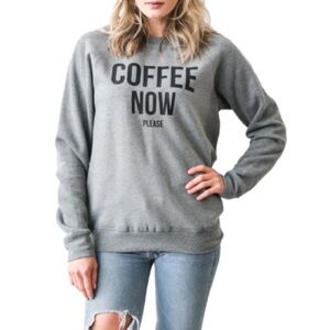 Brunette The Label Gray Sweatshirt